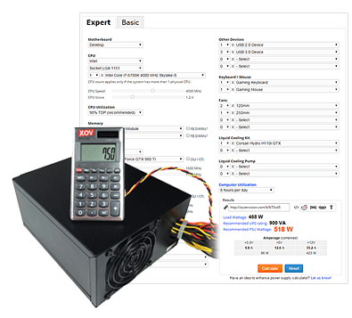 Power Supply Calculator