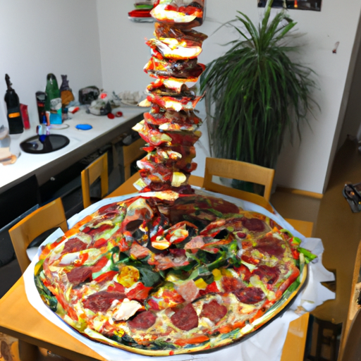 wie groß ist eine partypizza
