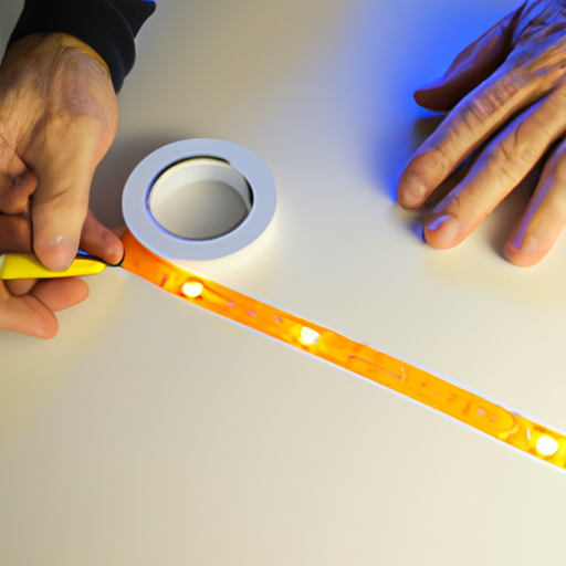 1. Die perfekte Methode zum Kleben von LED-Streifen