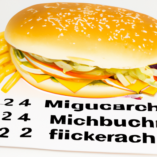 1. Wie viele Kalorien stecken in einem McChicken-Sandwich?